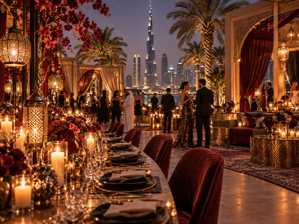 Immersive themed event design and decor in Dubai